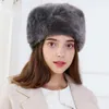 Fascia per capelli invernale in pelliccia da uomo e donna, cappello imitazione capelli di coniglio alla moda, caldo e anti-freddo