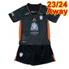 espnsport 23 24 Pachuca Kids Kit футбольные майки E.SANCHEZ E.LOPEZ DE LA ROSA M.HINESTROZA G.CABRAL L.CHAVEZ Home Blue Away Черные футбольные майки