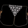 2023 여성을위한 새로운 베스트셀러 라인 스톤 바디 체인 속옷 섹시하고 세련된 풀 다이아몬드 액세서리 바디 체인