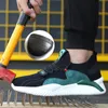 Laarzen druppel mannen dames werkschoenen staal teen cap veiligheid laarzen Europese standaard anti-smash anti-punctie sportschoenen veiligheidsschoenen 231214