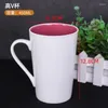 Mugs Home Office Simple Water Cup Gilt Edged Ceramic Advertising Gift Colored Glaze Bone China Mug