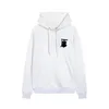 Erkek Hoodie Designer Hoodies Moda Pullover Erkekler ve Kadınlar İçin Hoodie, Çiftler için Aynı Siyah Beyaz Sweatshirt