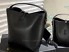 Diseñador de lujo nuevo bolso hobo tipo cubo LE 37 bolso de cuero con hebilla de gancho bolso de hombro para mujer mini bolso con espejo en diagonal bolso de mano suave LE57A Bolsos populares Bolso cruzado