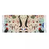 Bérets Chiffres de luxe et constellations amoureux de l'écharpe à pampilles Hiver Automne Chaud Châle Wrap Lady Joan Miro Foulards d'art abstrait