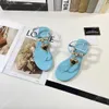 Бренд шлепанцы Slipper Womans Designal Sandals Slide Rubber Flat Thong Toping Caffice Casual Shoes Beach Bool Mules Summer Outdoors Sliders