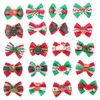 Vêtements de chien 20 pcs Bowtie Bows Fille Noël Vêtements Petit Pet Hair Chiot pour chiens Animaux Toilettage