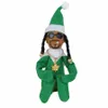 Рождественская подарочная кукла Snoop на игрушке Hip Hip Hop Lover Christmas Elf Toy