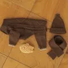 Cão vestuário enviar lenço quatro pernas tecer camisola inverno quente roupas para animais de estimação francês bulldog yorkshire roupas casaco jaqueta para pequeno 231213