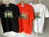 Men's T-Shirts Casablanca Mushroom Printing Tennis Club T Shirt Men Women Top Quality Orange Black White Casual Top Tee T-Shirts Inside Tag T231214