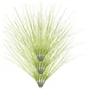 Decorative Flowers 15 Pcs Simulated Reed Grass Wedding Decor Fake Plants For Home Vase House Decorate Artificial Indoor Silk Cloth