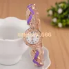 2023 Explosive Wish Women's Casual Women's Armband Watch Crystal Special Round Dial Luxury Decoration Women's Watch Multi-färg