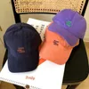 Ball Caps 2023 Streetwear Orange Purple Marka Baseball Cap Spring Women Designer Hats Proste hip hop stylowe męskie czapki Gorra Hombres YQ231214