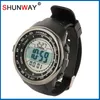 Polshorloges Sport Electronic Men Watch Waterdicht 50m Zwemmen Duikstudent Digitale horloges LED Shockproof Luminous Roestloze stalen klok 231214