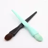 Pincéis de maquiagem 1 PCS Mulheres Negras Profissional Corretivo Pó Blush Líquido Fundação Rosto Make Up Brush Tools Ferramenta Cosmética