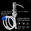 Liquid Soap Dispenser Sink Built In Countertop Pump Head With 45.5Inch Extension Tube Kit For Kitchen