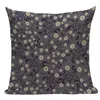 Pillow Cover 45x45 Upholstery Sofa Artistic Decorative Pillows Home Decor Floral Nordic Creative Flower Pillowcase Chair E2228