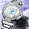 腕時計Yelang女性オートマチックウォッチ24Jewels Japan Top Movement Czech Rhinestone Date Diver Waterproof100m