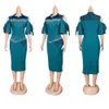 Robes décontractées de base Grande taille Robes africaines pour femme Dubaï Luxe Soirée Midi Gala Dames Occasions spéciales Rouge Élégant Mariage Imprimer Doux 231213