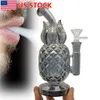 8 Zoll schwere Glasbong Ananas Rauchen Wasserpfeife Shisha Bubbler mit 14 mm Schüssel