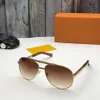 Moda clássico 0339 óculos de sol para homens metal oval moldura dourada uv400 unissex estilo vintage atitude óculos de sol proteção wi242s