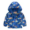 Jaquetas Primavera Bebê Meninos Meninas Casacos Dos Desenhos Animados Dinossauro Zipper Hoodies Jaqueta Para Crianças Moletom Crianças Windbreaker Outerwear 1 7 Anos 231214