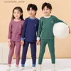 Pijamas meninos meninas pijamas nova manga completa roupa interior quente roupas infantis pijamas de algodão conjuntos para crianças 2 4 6 8 10 12 anos