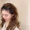 ヘッドウェアのヘアアクセサリー群れ群れヘアクリップブラックヘッドウェアの女性かわいいバレットヘアグリップアリス編組ファッションヘアピンヘアアクセサリーSl231214