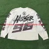 Homens camisetas Hellstar Brain Racer Manga Longa Camiseta Homens Mulheres Melhor Qualidade Racer Top Tee T-shirt T231214