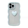 3d Love 14 телефона, подходящее для 13 12 Pro Max Hand 11 Wave Edge XL/XS Case