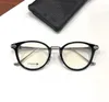 Nuevas gafas ópticas retro populares para hombres FANX estilo punk diseñador marco cuadrado retro con caja de cuero lente HD de alta calidad