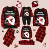 Abiti coordinati per la famiglia NASHAKAITE Babbo Natale look per la famiglia pigiama natalizio Mary Christmas Pjs Sleepwear abiti coordinati 231213