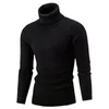 Men's Sweaters Autumn Winter Men's Turtleneck Sweater Men's Knitting Pullovers Rollneck Knitted Sweater Warm Men Jumper Slim Fit Casual Sweater 231213