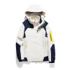 Комплект из двух предметов 3-в-1, зимняя куртка, мужские спортивные куртки на открытом воздухе, съемные ветрозащитные и водонепроницаемые ветровки, женские куртки