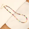 チェーン4mm Abacus Beads女性のための天然石のネックレス