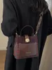 Evening Bags 2024 Handbags For Women England Style Plaid Messenger Classic Designer Female Bag Elegant Small Packages VintageTote