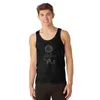 Men's Tank Tops The Science Of 20 Sided Dice. Top T-shirt Male Clothes Short Sleeve