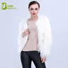 Pele feminina pele sintética 6xl mulheres pele falsa led casaco leve trajes de natal cosplay fofo jaqueta de pele outwear inverno quente festival festa clube sobretudo 231213