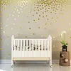 168 Stuks Kleurrijke Stippen Muurstickers voor Kinderkamer Gouden Cirkel Muurstickers Home Decor PVC Vinyl DIY Kamer decoratie