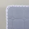 Colcha Espesar Todo Incluido Cabecera De Cama Fundas Antideslizantes Súper Suave Elástica Acolchada Extraíble Cabecera De Cama Funda A Prueba De Polvo para Decoración De Dormitorio 231214