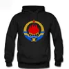 Con cappuccio femminile felpa da uomo Jugoslavija Yugoslavia Coat Of Arms Streetwear Traccetta