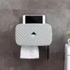 New Waterproof Wall Mount Toilet Paper Holder Shelf For Toilet Paper Tray Roll Towel Holder Tissue Box Storage Box Tray2972