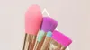 Makeup Brushes Sets Cosmetics brush 5 bright color rose gold Spiral shank make-up brush unicorn screw tools Instock sogal LL