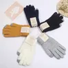 Party Favor-Handschuhe Winter-Touchscreen Damen und Herren warme Stretch-Strick-Imitat-Woll-All-Finger-Handschuhe 491QH