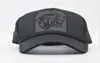 DSQBOSSD2 Casquette tête de tigre hiphop noir imprimé léopard Casquette de baseball incurvée dames maille boucle chapeau hommes039s Casquette camionneur hat7862824