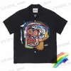 Casual shirts voor heren 2022ss WACKO MARIA Shirt Heren Dames 1 1 Beste kwaliteit WACKO MARIA Graffiti Karakter Print Shirt Top Tees T231214