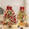 ديكورات عيد الميلاد DIY RED TREE TREE SET