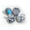 Anéis de pedra natural ajustáveis vintage joias de moda de alta qualidade Whole261T
