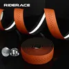 Bike Groupsets RIDERACE Bicicleta Guiador Fita Road Bike Handle Bar Tapes Anti-Slip PU EVA Respirável Ciclismo Amortecimento Anti-Vibração Correias 231213