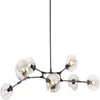 Lampe à suspension en verre LED nordique Modo lustre branche d'arbre plafonnier réglable 295L