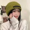 Women's Hat with Big Head Showing Small Face in Autumn and Winter Korean Version Ins Versatile Fashion Wool Loose Warm Knitting